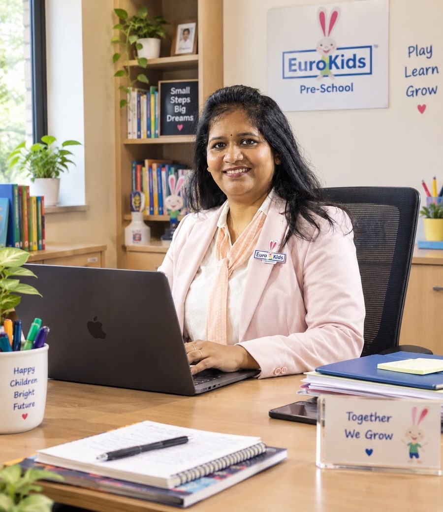 Priya Sundar at the pre-school